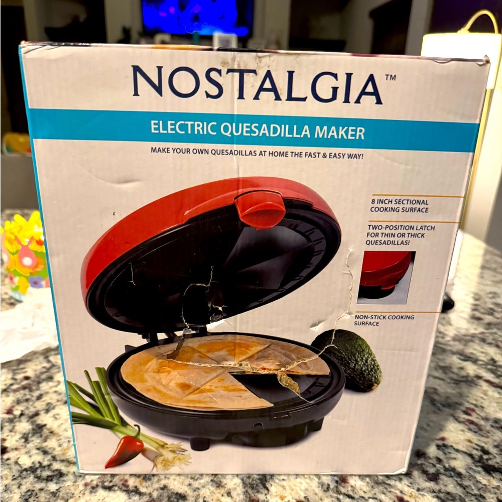 Nostalgia Electric Quesadilla Maker🫓